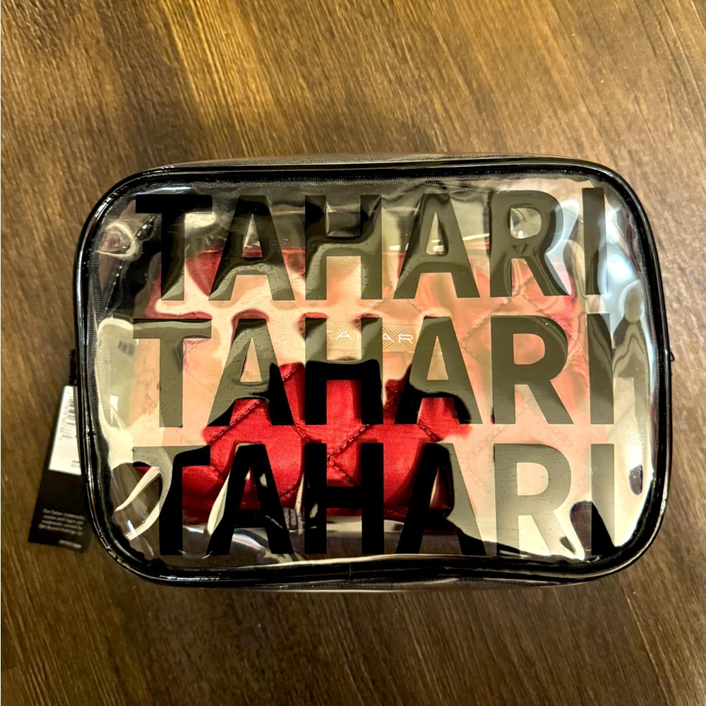 New w/tags TAHARI 3pcs cosmetic bag